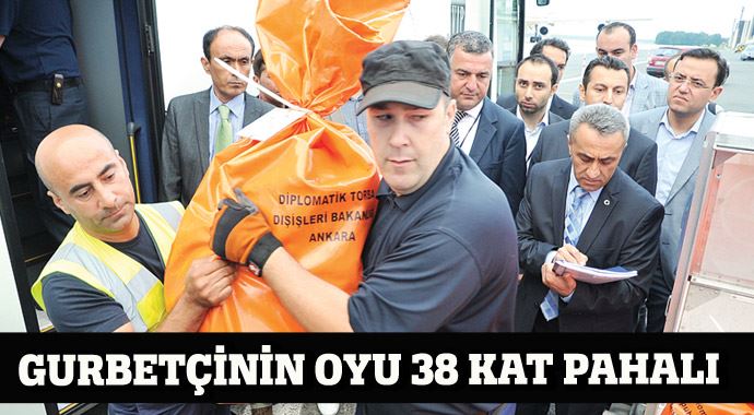 Gurbetçinin oyu 38 kat pahalı