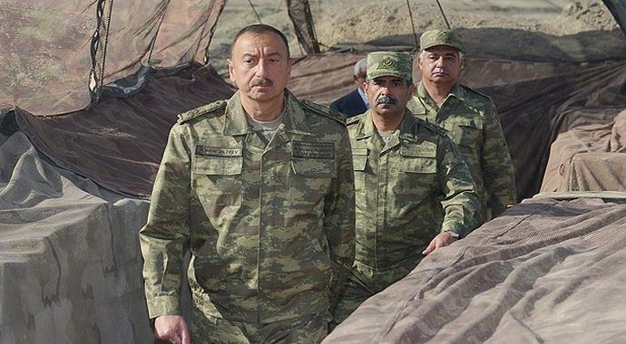 Aliyev cephe hattında