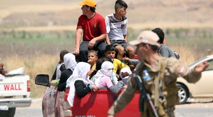 Yezidiler hayatta kalma mücadelesi veriyor