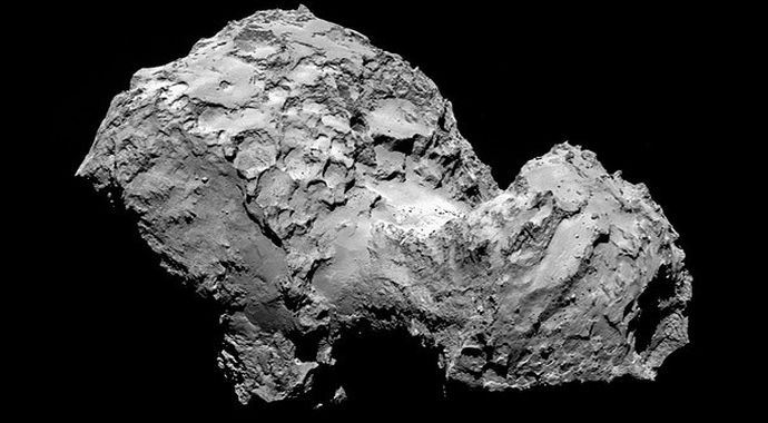 Rosetta kuyruklu yıldızın yörüngesinde