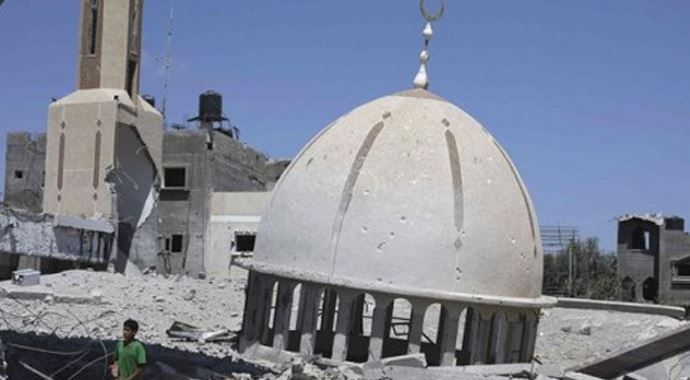 İşte İsrail&#039;in yıktığı cami sayısı