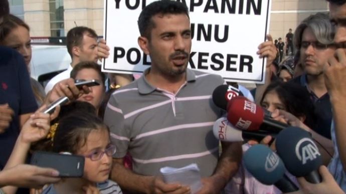 Baransu adliye çıkışında konuştu Baransu adliye çıkışında konuştu