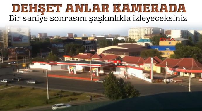 'Geliyorum' diyen korkunç patlama kamerada! 'Geliyorum' diyen korkunç patlama kamerada!