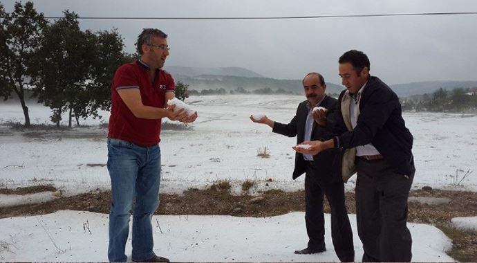 Eskişehir beyaza büründü Eskişehir beyaza büründü