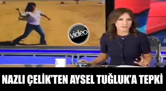 Nazlı Çelik'ten canlı yayında Aysel Tuğluk'a tepki! Nazlı Çelik'ten canlı yayında Aysel Tuğluk'a tepki!