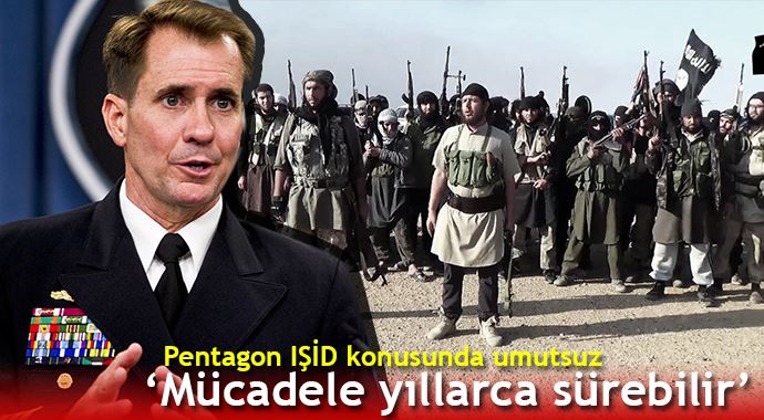 Pentagon IŞİD konusunda umutsuz, &#039;Mücadele yıllarca sürebilir&#039;