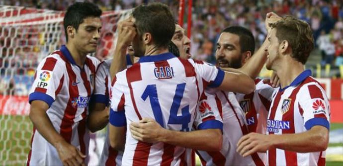 Atletico Madrid kendine geldi!