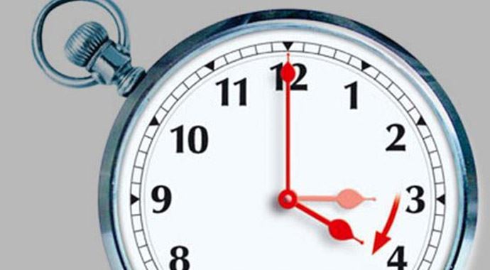 Saatler 26 Ekim'de 1 saat geri geri alınacak Saatler 26 Ekim'de 1 saat geri geri alınacak