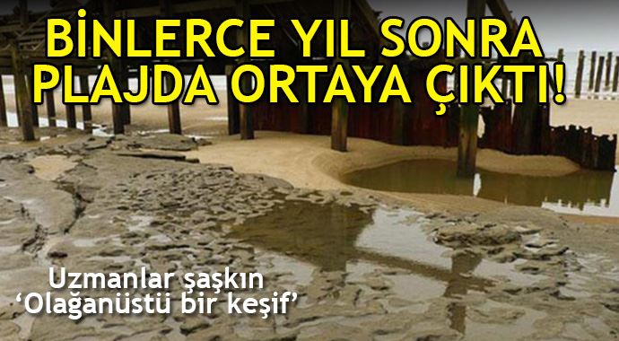 Uygarlığın ayak izleri bulundu