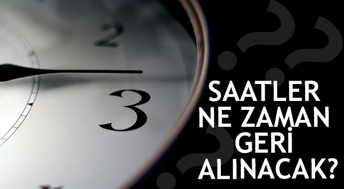 Saatler Ne zaman Geri Alınacak 2014?