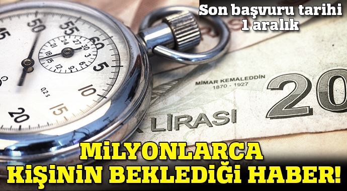 Borçluların beklediği haber geldi