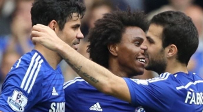 Drogba&#039;lı Chelsea coştu, gidiyor! Yine fark attılar...