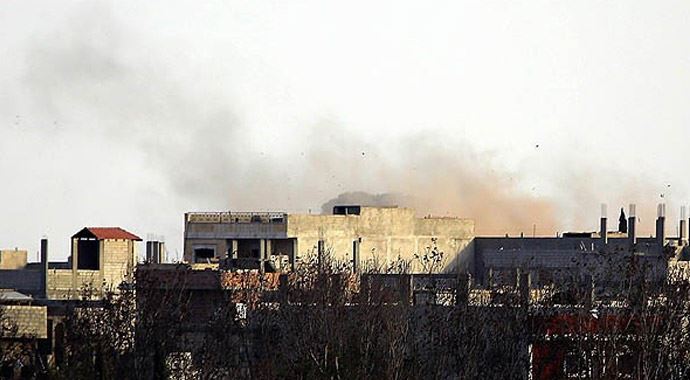 ABD, Kobani&#039;de IŞİD hedeflerine bomba yağdırdı