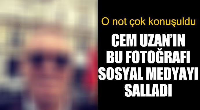 Cem Uzan&#039;ın sosyal medyayı sallayan o fotoğrafı asılsız çıktı