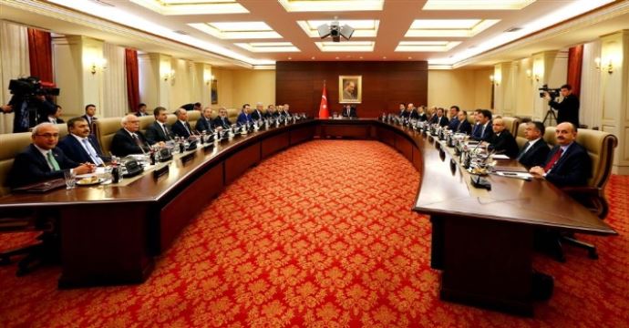 Bakanlar Kurulu toplandı Bakanlar Kurulu toplandı
