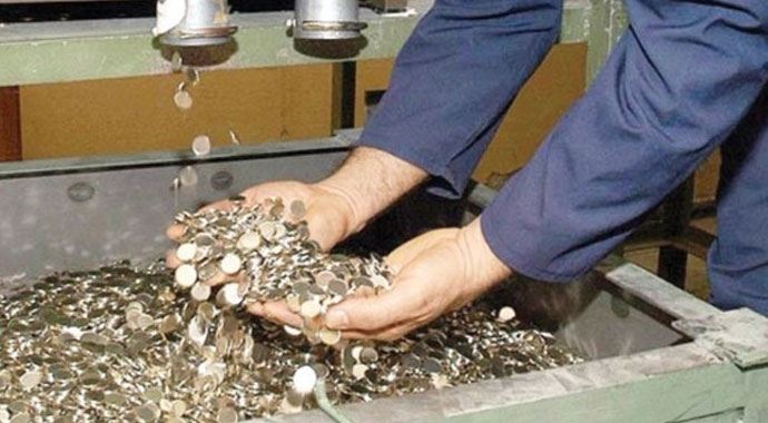 1,5 milyar TL bozuk para dolaşımda 1,5 milyar TL bozuk para dolaşımda