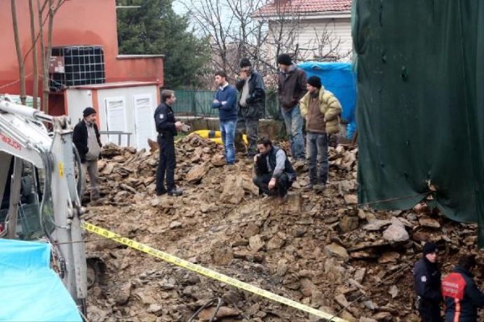 Üsküdar&#039;da villa inşaatında feci ölüm