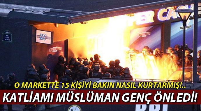 İşte Fransa'da katliamı önleyen Müslüman genç İşte Fransa'da katliamı önleyen Müslüman genç