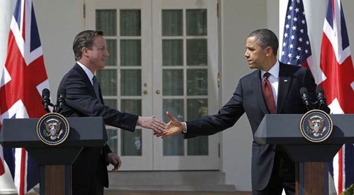 Obama'nın konuğu Cameron Obama'nın konuğu Cameron