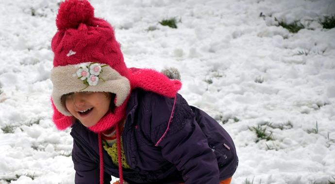 Karabük'te eğitime kar engeli Karabük'te eğitime kar engeli