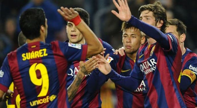Barcelona Atletico Madrid&#039;i kolay geçti