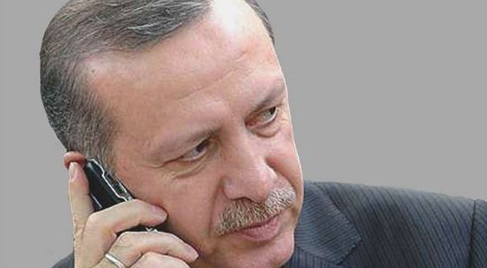 Erdoğan&#039;dan taziye telefonu