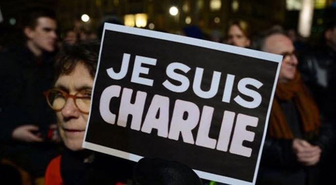 Je suis Charlie 4 milyon 800 bin kez tweet atıldı!
