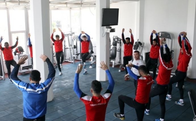 Trabzon'da 2.yarı hazırlığı Trabzon'da 2.yarı hazırlığı