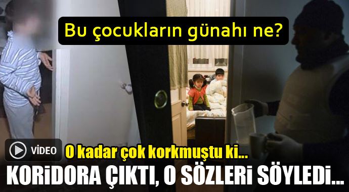 Polisi karşısında gören çocuk, 'Ben de silah yok' Polisi karşısında gören çocuk, 'Ben de silah yok'