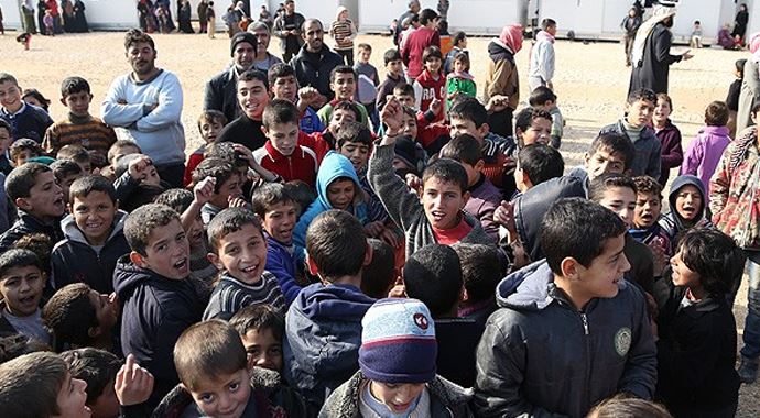 Gaziantep&#039;teki sığınmacıların yarısı çocuk