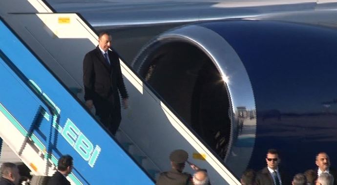 İlham Aliyev Ankara'da