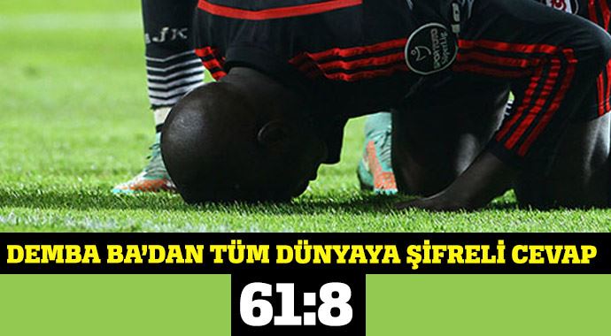 Demba Ba'dan tüm dünyaya 61:8 mesajı Demba Ba'dan tüm dünyaya 61:8 mesajı