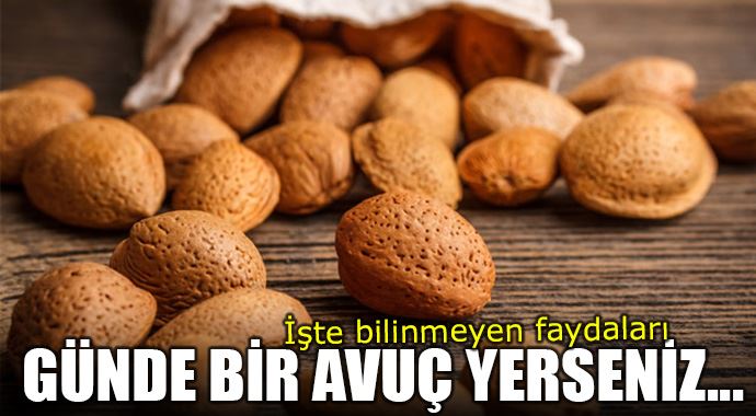 Badem, hem zayıflatıyor hem de çok sağlıklı