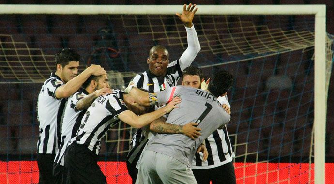 Juventus turu 6 gol ile aldı Juventus turu 6 gol ile aldı