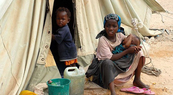 Somali'de 6 çocuk açlıktan öldü Somali'de 6 çocuk açlıktan öldü