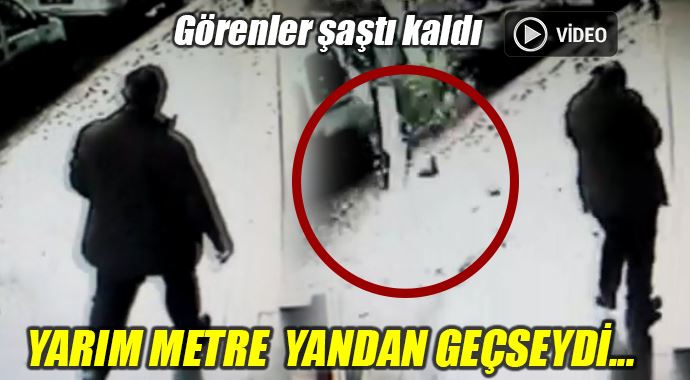 Ölümden kıl payı kurtuldu Ölümden kıl payı kurtuldu