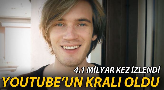 4.1 milyar kez izlendi! Youtube&#039;un kralı oldu...
