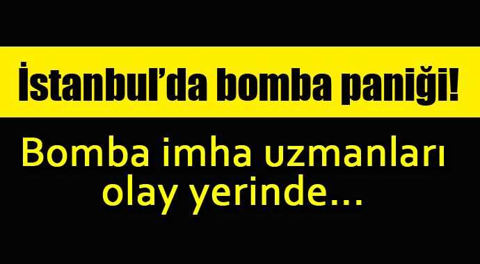 İstanbul&#039;da şüpheli paketten bomba çıktı!