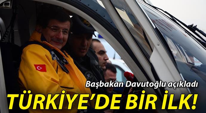 Gece uçabilen ambulans helikopter görevde Gece uçabilen ambulans helikopter görevde
