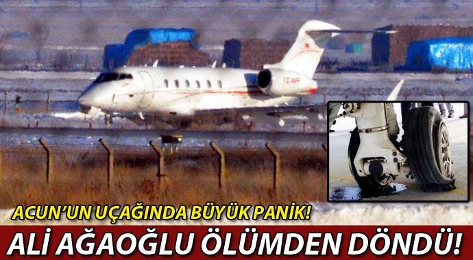 Ali Ağaoğlu, Acun'un uçağında ölümden döndü Ali Ağaoğlu, Acun'un uçağında ölümden döndü