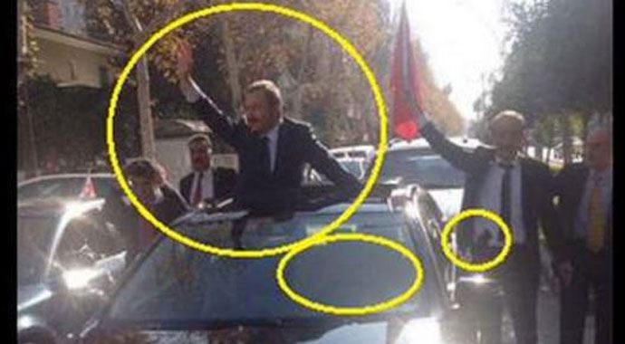 İdris Bal, boş sokakları selamladı İdris Bal, boş sokakları selamladı