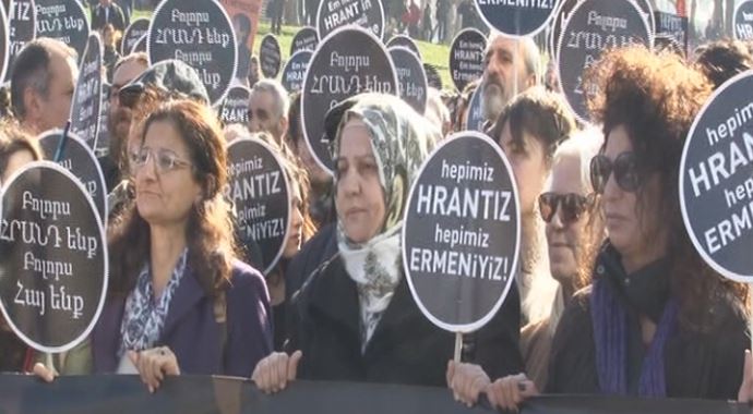 Hrant Dink'in anma yürüyüş Hrant Dink'in anma yürüyüş