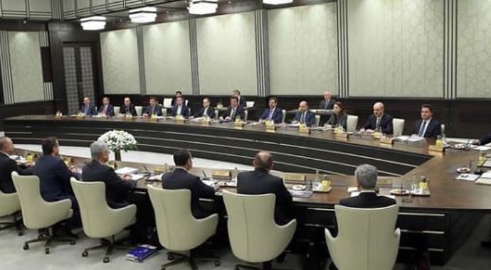 Bakanlar Kurulu'nda dikkat çeken ayrıntı! Bakanlar Kurulu'nda dikkat çeken ayrıntı!