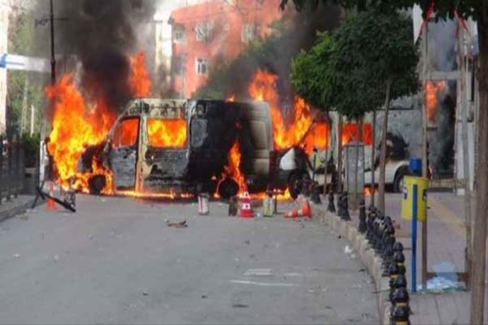 Kobani eylemlerine katılan 5 kişi tutuklandı