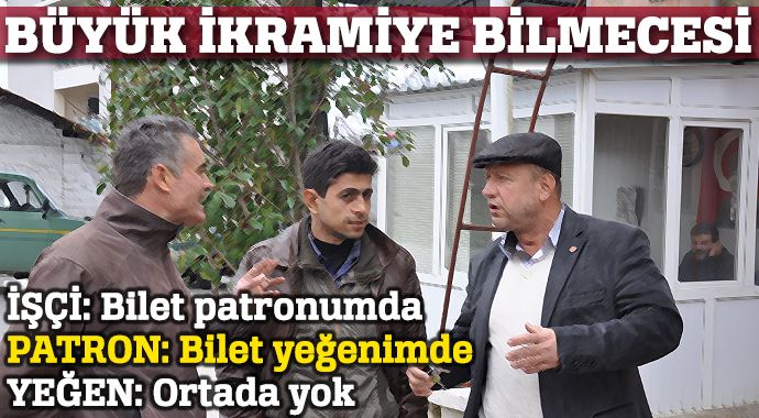 Aydın'da büyük ikramiye bilmecesi Aydın'da büyük ikramiye bilmecesi