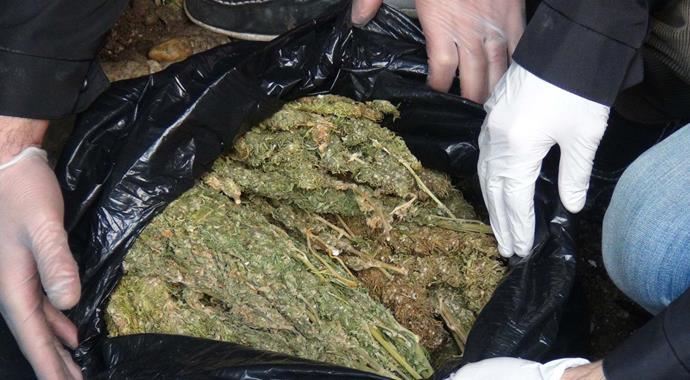 Ankara'da 72 kilo kubar esrar ele geçirildi