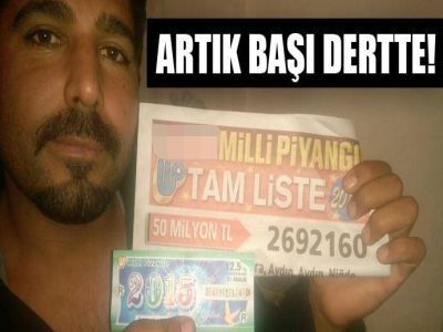 Büyük ikramiye şakası başına dert açtı
