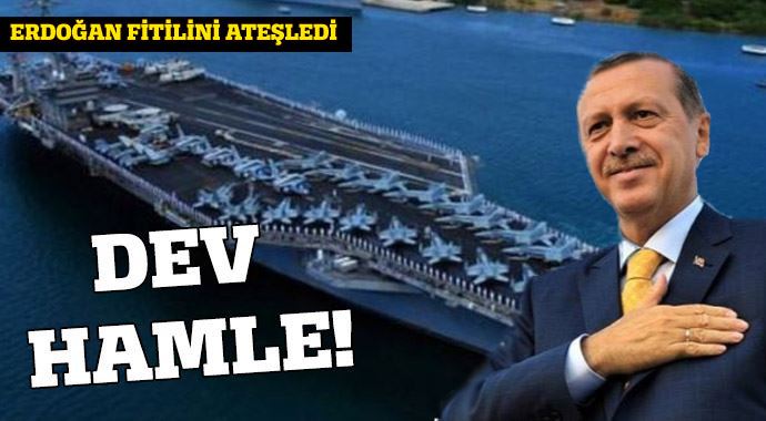 İlk uçak gemimiz 2019'da Akdeniz'de İlk uçak gemimiz 2019'da Akdeniz'de