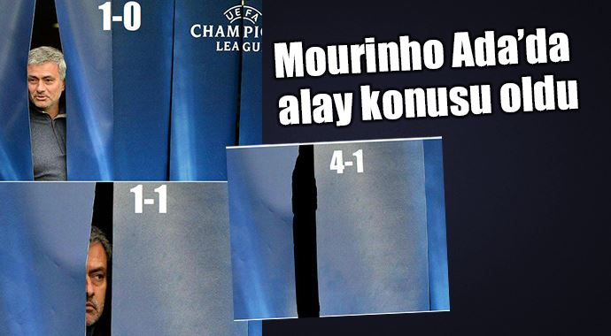 Jose Mourinho dalga konusu oldu Jose Mourinho dalga konusu oldu