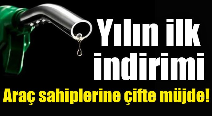 Yılın ilk indirimi geldi, araç sahiplerine çifte müjde!